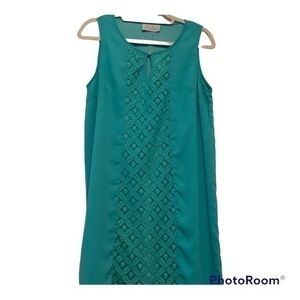 Charlee Turquoise dress Size L